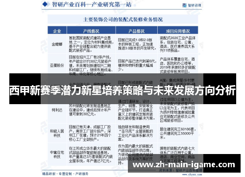 西甲新赛季潜力新星培养策略与未来发展方向分析