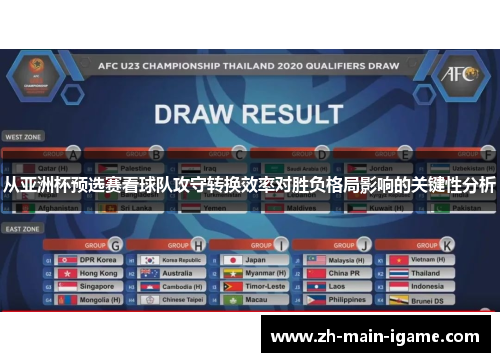 从亚洲杯预选赛看球队攻守转换效率对胜负格局影响的关键性分析