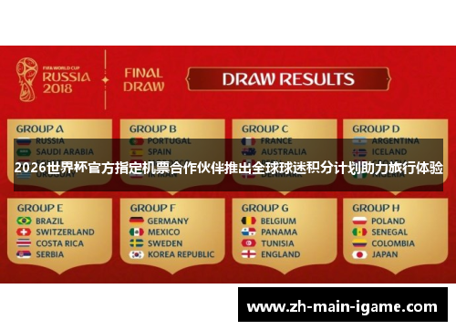 2026世界杯官方指定机票合作伙伴推出全球球迷积分计划助力旅行体验